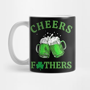 Cheers Fathers St Patrick's Day Funny Men Beer Drinking Mugs Mug